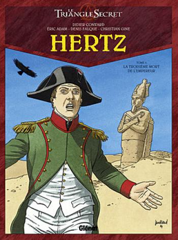 Couverture de l'album Le Triangle secret - Hertz - 5. La Troisième Mort de l'empereur