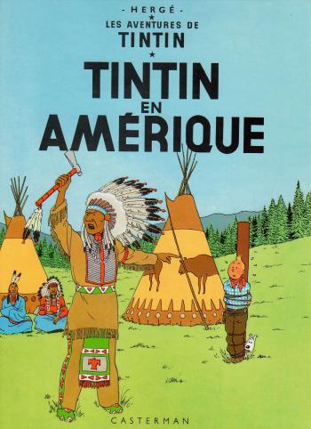 Couverture de l'album Les Aventures de Tintin - 3. Tintin en Amerique