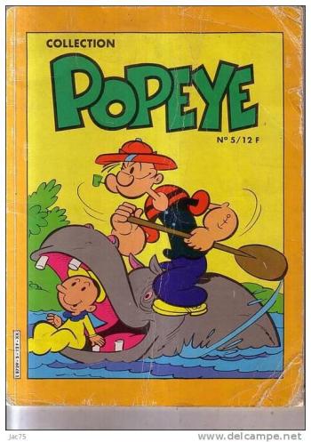 Couverture de l'album Collection Popeye - 5. Collection Popeye n°5