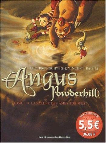 Couverture de l'album Angus Powderhill - 1. La Vallée des âmes tordues