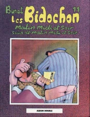 Couverture de l'album Les Bidochon - INT. Matin, midi et soir. Suivi de matin midi et soir / Téléspectateurs