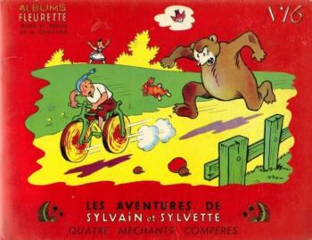 Couverture de l'album Sylvain et Sylvette (Albums Fleurette) - 16. Quatre méchants compères