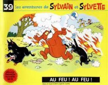 Couverture de l'album Sylvain et Sylvette (Albums Fleurette - Nouvelle série) - 39. Au Feu ! Au Feu !