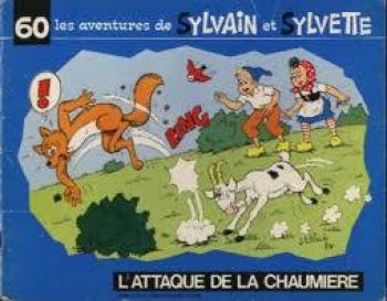 Couverture de l'album Sylvain et Sylvette (Albums Fleurette - Nouvelle série) - 60. L'Attaque de la chaumière