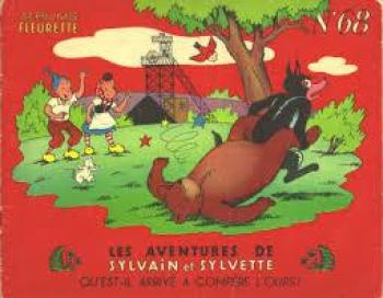 Couverture de l'album Sylvain et Sylvette (Albums Fleurette) - 68. Qu'est-il Arrivé à Compère L'Ours ?