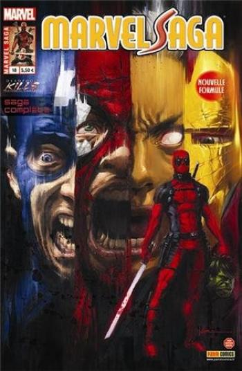 Couverture de l'album Marvel Saga - 18. Deadpool massacre Marvel