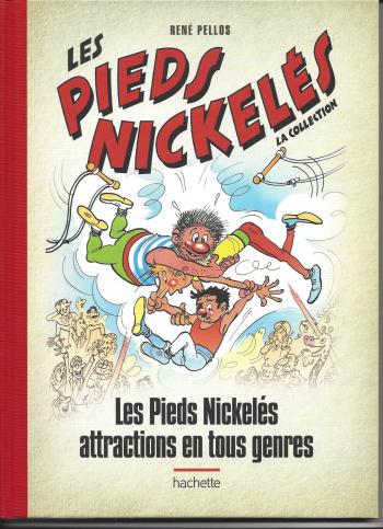 Couverture de l'album Les Pieds Nickelés - La Collection - 58. Les Pieds Nickelés attractions en tous genres