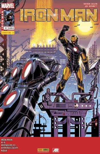 Couverture de l'album Iron Man (Marvel France V4) - 12. Iron Metropolitan