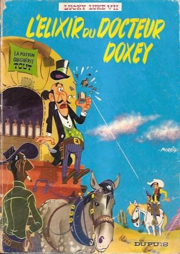 Couverture de l'album Lucky Luke (Dupuis) - 7. L'Élixir du docteur Doxey