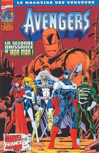 Couverture de l'album Avengers (V1) - 7. La Seconde Naissance d'Iron Man