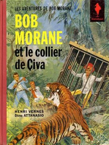 Couverture de l'album Bob Morane (Marabout) - 4. Bob Morane et le collier de Civa