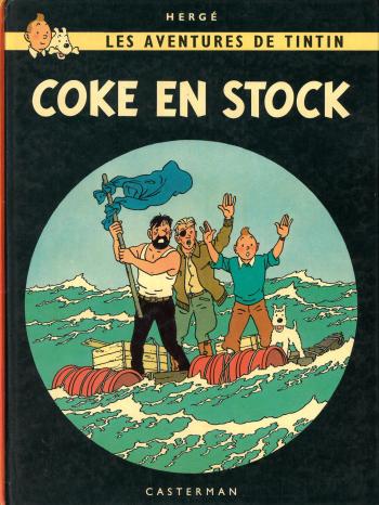 Couverture de l'album Les Aventures de Tintin - 19. Coke en stock