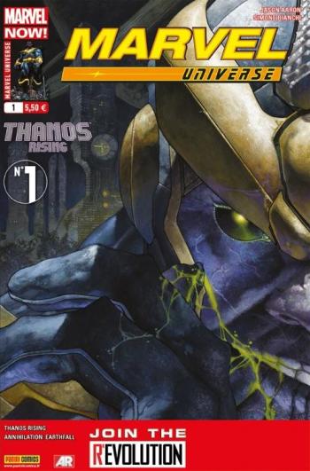 Couverture de l'album Marvel Universe (V3) - 1. L'ascension de Thanos