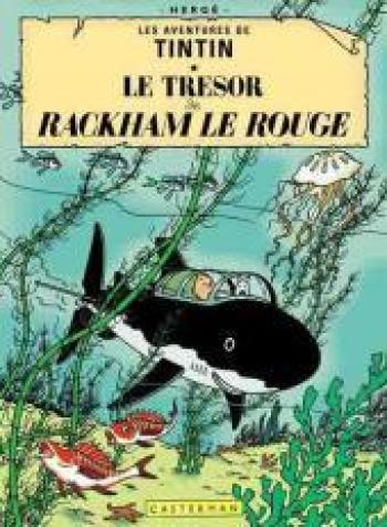 Couverture de l'album Les Aventures de Tintin - 12. Le trésor de Rackham le Rouge