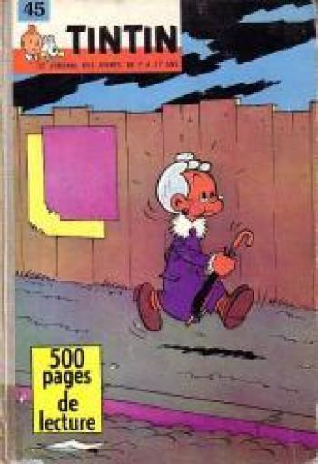 Couverture de l'album Recueil - Le journal de Tintin (Edition FR) - 45. Recueil 45