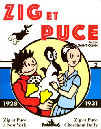Couverture de l'album Zig et Puce (Futuropolis) - 2. Zig et Puce - 1928-1931