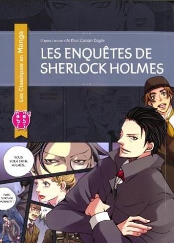 Couverture de l'album Les Classiques en Manga - 3. Les enquêtes de Sherlock Holmes