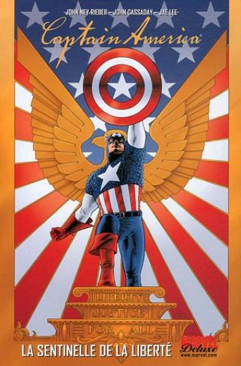 Couverture de l'album Captain America (Marvel Deluxe) - 1. La sentinelle de la liberté