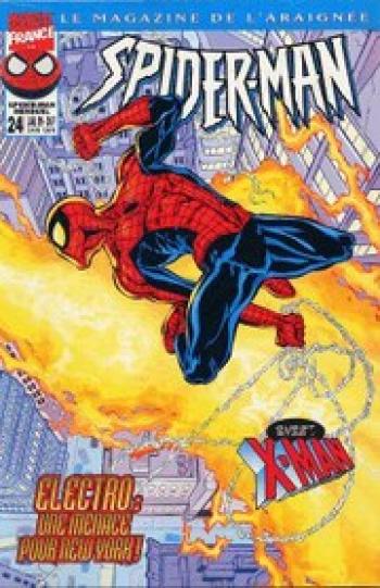 Couverture de l'album Spider-Man (V1) - 24. Electro: une menace pour New York !
