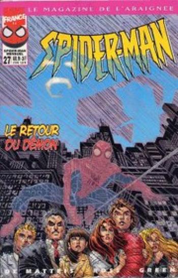 Couverture de l'album Spider-Man (V1) - 27. Le retour du démon