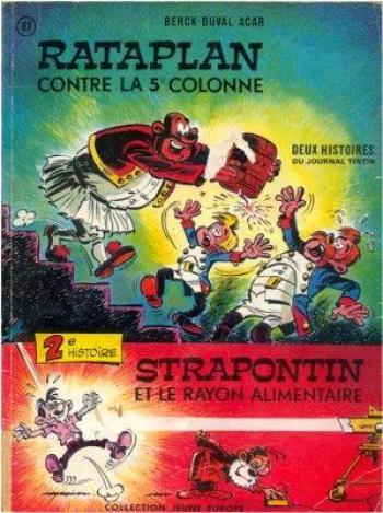 Couverture de l'album Strapontin - 8. Strapontin et le rayon alimentaire
