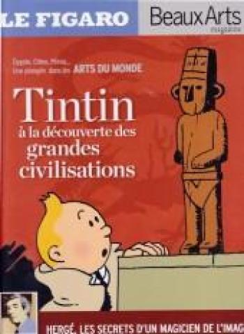 Couverture de l'album Tintin (Divers et HS) - HS. Tintin à la découverte des grandes civilisations
