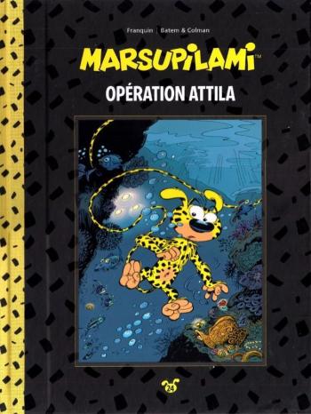 Couverture de l'album Marsupilami (Collection Hachette) - 24. Opération Attila