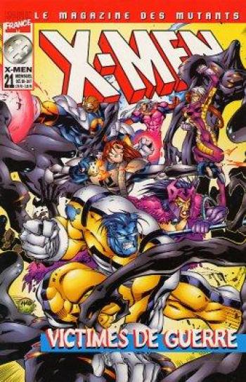 Couverture de l'album X-Men (V1) - 21. Victimes de guerre