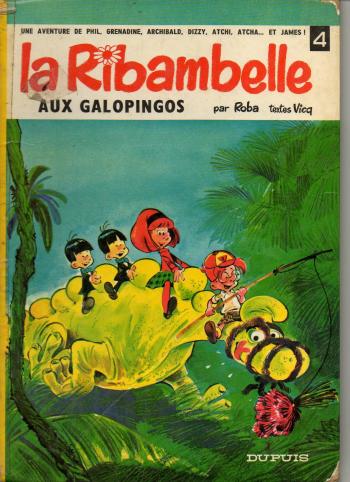 Couverture de l'album La Ribambelle - 4. La Ribambelle aux Galopingos