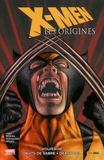 Couverture de l'album X-Men - Les Origines - 3. Wolverine - Dents de Sabre - Deadpool