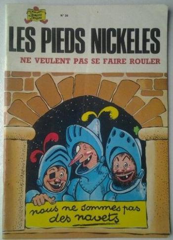 Couverture de l'album Les Pieds Nickelés (3e série - 1946-1988) - 38. Les Pieds Nickelés ne veulent pas se faire rouler