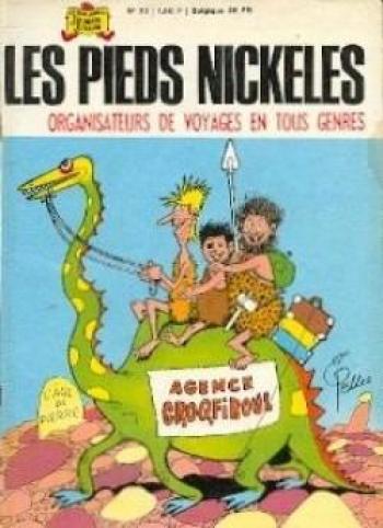 Couverture de l'album Les Pieds Nickelés (3e série - 1946-1988) - 50. Les pieds nickelés organisateurs de voyages en tous genres