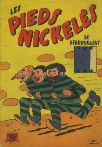 Couverture de l'album Les Pieds Nickelés (3e série - 1946-1988) - 1. Les pieds nickelés se débrouillent