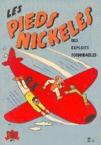 Couverture de l'album Les Pieds Nickelés (3e série - 1946-1988) - 2. Des exploits formidables