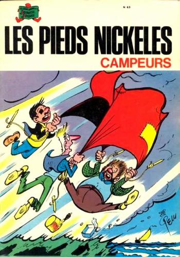 Couverture de l'album Les Pieds Nickelés (3e série - 1946-1988) - 63. Les Pieds Nickelés campeurs