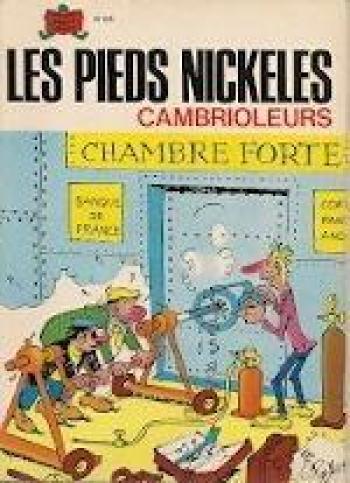 Couverture de l'album Les Pieds Nickelés (3e série - 1946-1988) - 69. Les Pieds Nickelés cambrioleurs