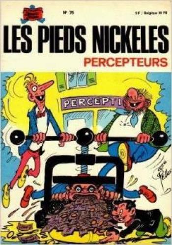Couverture de l'album Les Pieds Nickelés (3e série - 1946-1988) - 75. Les Pieds Nickelés percepteurs