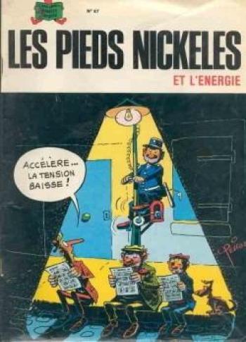 Couverture de l'album Les Pieds Nickelés (3e série - 1946-1988) - 87. Les Pieds Nickelés et l'énergie