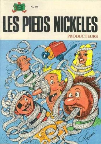 Couverture de l'album Les Pieds Nickelés (3e série - 1946-1988) - 89. Les Pieds Nickelés producteurs