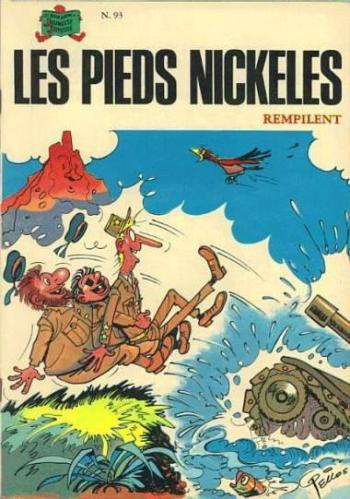 Couverture de l'album Les Pieds Nickelés (3e série - 1946-1988) - 93. Les Pieds nickelés rempilent