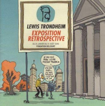 Couverture de l'album Lewis Trondheim - Exposition rétrospective (One-shot)
