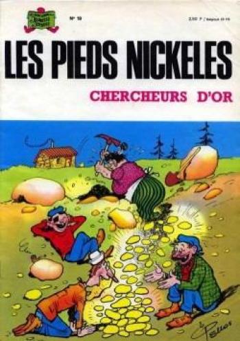 Couverture de l'album Les Pieds Nickelés (3e série - 1946-1988) - 19. Les pieds nickelés chercheurs d'or