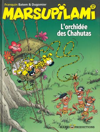 Couverture de l'album Marsupilami - 17. L'Orchidée des Chahutas