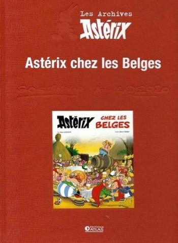 Couverture de l'album Les Archives Astérix (Atlas) - 14. Astérix chez les Belges
