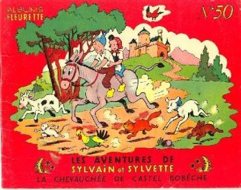 Couverture de l'album Sylvain et Sylvette (Albums Fleurette) - 50. La Chevauchée de Castel Bobêche