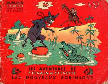 Couverture de l'album Sylvain et Sylvette (Albums Fleurette) - 9. Les Nouveaux Robinsons