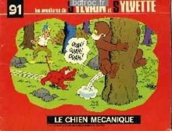 Couverture de l'album Sylvain et Sylvette (Albums Fleurette - Nouvelle série) - 91. Le Chien mécanique
