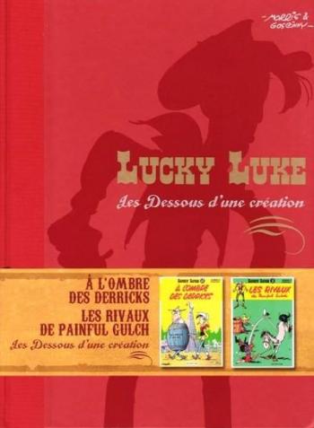 Couverture de l'album Lucky Luke (Atlas) - 7. A l'ombre des derricks / Les rivaux de Painful Gulch