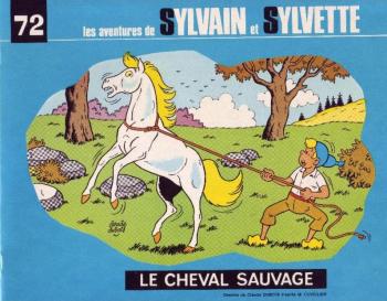 Couverture de l'album Sylvain et Sylvette (Albums Fleurette - Nouvelle série) - 72. Le Cheval sauvage