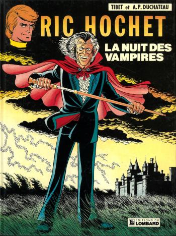 Couverture de l'album Ric Hochet - 34. La Nuit des vampires